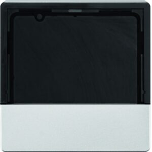 KNX K.5 Abdeckung für RTR/RC, alu, Berker 80960121