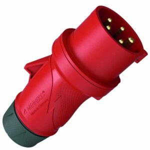 MENNEKES Stecker PowerTOP Xtra 32A 5p 400V 6h IP44 SafeCONTACT 13523