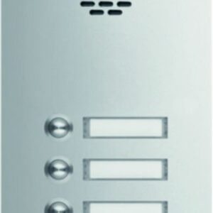 TVG-5/1 Türstation f Kamera-Türlautsprecher 5/1 Rund-Taster UP Edelst. matt ESTA, Elcom 1105180BTC