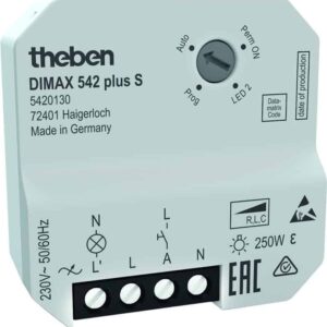 UP-Universaldimmer für ESL und 230V LED-Lampen THEBEN 5420130