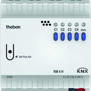 KNX Schaltaktor, 4 Kanäle, 25 A THEBEN 4940212