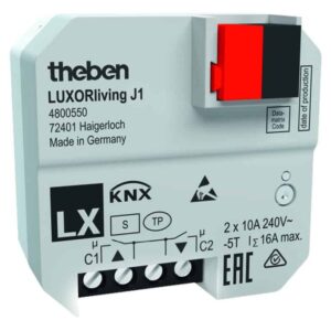 LUXORliving UP-Jalousieaktor, 1 Kanal THEBEN 4800550