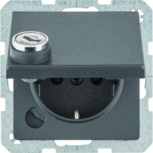 Steckdose SCHUKO  m SRK KD SLß Q.x an sa, Berker 47636086