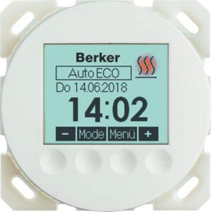 Temperaturreg. Zeitgest., R.x polarweiß, Berker 20462089