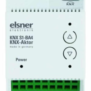 ELSNER KNX Schalt -/ Jalousieaktoren  S1-BA4 2/1 fach REG mit 4 fach Analog/Digitaleing 70514