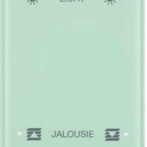 Touch-Sensor 2fach Komfort Berker R.1 Glas, polarweiß, Berker 75142160