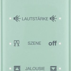 Glas-Sensor 4fach Komfort Berker TS Sensor Glas, alu, Berker 75144134