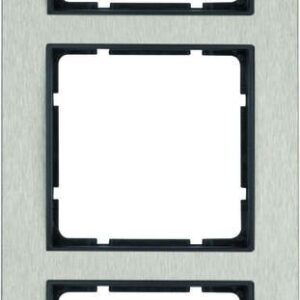 Rahmen Berker B.7 Edelstahl/anthrazit, Berker 10233606
