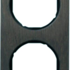 Rahmen Berker R.1 Eichenholz/schwarz glänzend, Berker 10122354