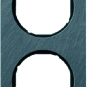 Rahmen Berker R.1 Schiefer-anthrazit/schwarz, Berker 10122384