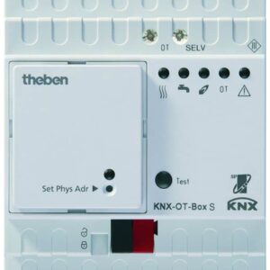 KNX-OT-Schnittstelle zur Verbindung von KNX-Einzelraumregelung mit OT-Wärmeerzeuger THEBEN 8559201