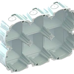 Kaiser Quickbox H1 - Kombination 3x2 Hohlwanddose, ø 83mm 9098-77.06