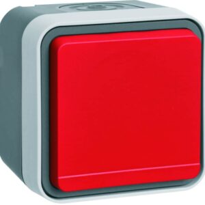 W.1 SSD Klappdeckel rot, Berker 47403521