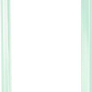 Designrahmen rund, große Ausführung Glas, polarweiß, Berker 13202109