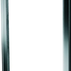 Designrahmen rund, große Ausführung Glas, schwarz, Berker 13202116