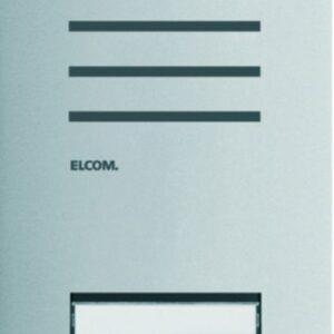 ELCOM Türstation Audio 2/1 2Draht Edelstahl matt ONE REQ002Y