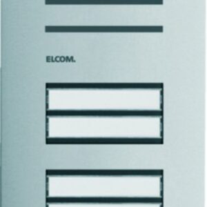Türstation Audio 6/1 2Draht Edelstahl matt ONE, Elcom REQ006Y