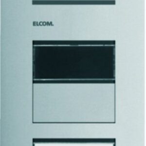 Türstation Audio mit LED-Zustandsanzeige 4/1 2Draht Edelstahl matt ONE, Elcom REQ104Y