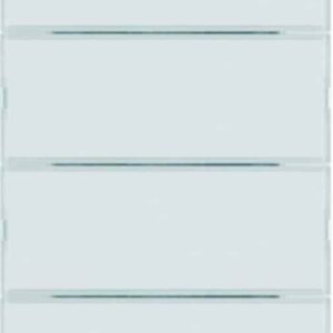 KNX K.1 Tastsensor 4fach Komfort, polarweiß glänzend, Berker 80164770