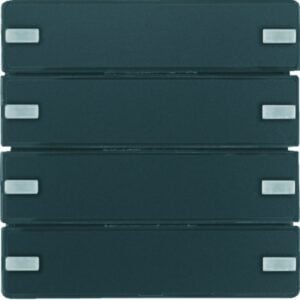 KNX Q.x Tastsensor 4fach Komfort, anthrazit samt, Berker 80144326
