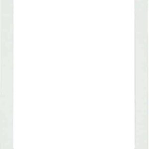 Designrahmen eckig, große Ausführung polarweiß matt, Berker 13201909