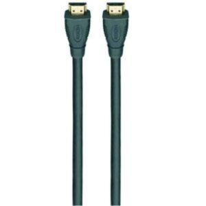 RUTENBECK HDMI-Endgeräte-Anschlusskabel, 2m, anschlußfertig, schwarz 21810002
