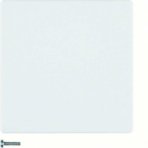 Taste 1fach Berker Q.1/Q.3 polarweiß, samt, Berker 85141129