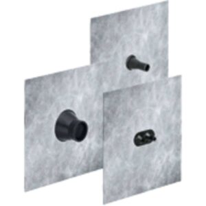Kaiser Doppel-Rohrmanschette Ø 15-22 mm, Vlies-Butyl Dichtungsmanschette für Rohre 9089-55
