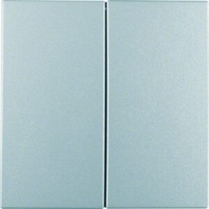 Taste 2fach Berker B.7 alu, matt, Berker 85142183