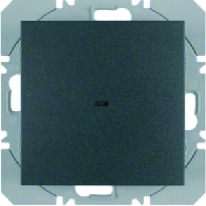 KNX-Funk Wandsender 1fach flach quicklink Berker S.1/B.3/B.7 anthrazit, matt, Berker 85655285