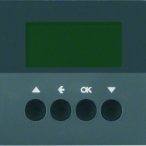 Jalousie-Schaltuhr Berker K.1 anthrazit,matt, Berker 85741175