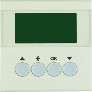 Jalousie-Schaltuhr Berker S.1 weiß, glänzend, Berker 85741182