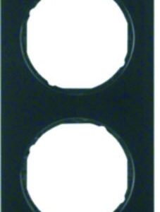 Rahmen Berker R.3 schwarz, glänzend, Berker 10142245
