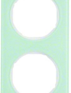 Rahmen Berker R.1 Glas, polarweiß, Berker 10142109