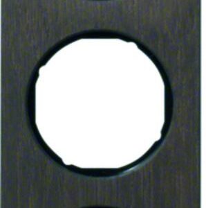 Rahmen Berker R.1 Eichenholz/schwarz glänzend, Berker 10132354