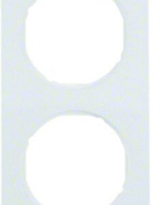 Rahmen Berker R.3 polarweiß, glänzend, Berker 10142289
