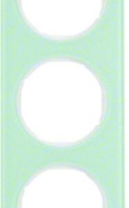 Rahmen Berker R.3 Glas, polarweiß, Berker 10152209
