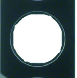 Rahmen Serie R.classic Glas, schwarz, Berker 10132016