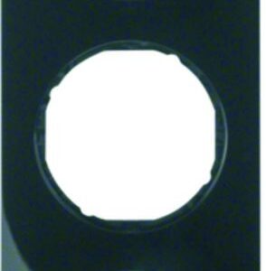 Rahmen Berker R.3 schwarz, glänzend, Berker 10132245