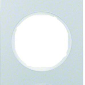 Rahmen Serie R.classic Alu/polarweiß, Berker 10132074