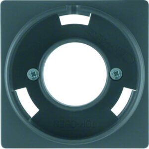 Zentralstück für Lichtsignal E14 Berker Q.1/Q.3 anthrazit, samt, Berker 11986086