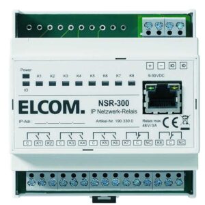 ELCOM NSR-300 IP Netzwerk-Relais REG  1903300
