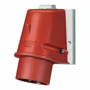 Wandstecker, 32A4p6h400V, IP44, Mennekes 803