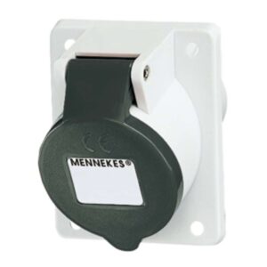 Anbaudose TwinCONTACT, 16A4p7h500V, IP44, Mennekes 155