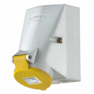 Wanddose TwinCONTACT 16A5p4h110V, IP44, Mennekes 1755