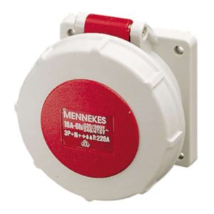 Anbaudose TwinCONTACT 16A4p6h400V, IP67, Mennekes 1712