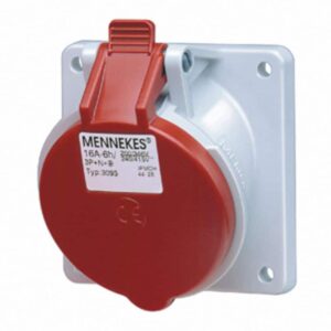 Anbaudose TwinCONTACT, 16A4p6h400V, IP44, Mennekes 3048