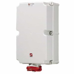Wanddose, 125A5p6h400V, IP67, Mennekes 2162A