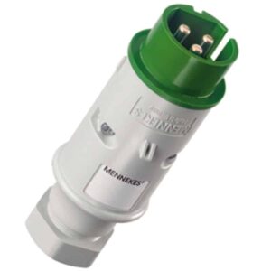 Stecker, 16A3p4h, Kleinsp., IP44, Mennekes 664A