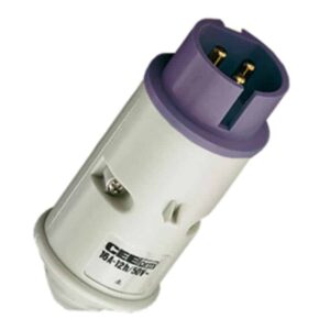 Stecker, 16A3p0h, Kleinsp., IP44, Mennekes 636A